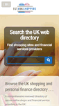 Mobile Screenshot of 1st4ukshopping.co.uk